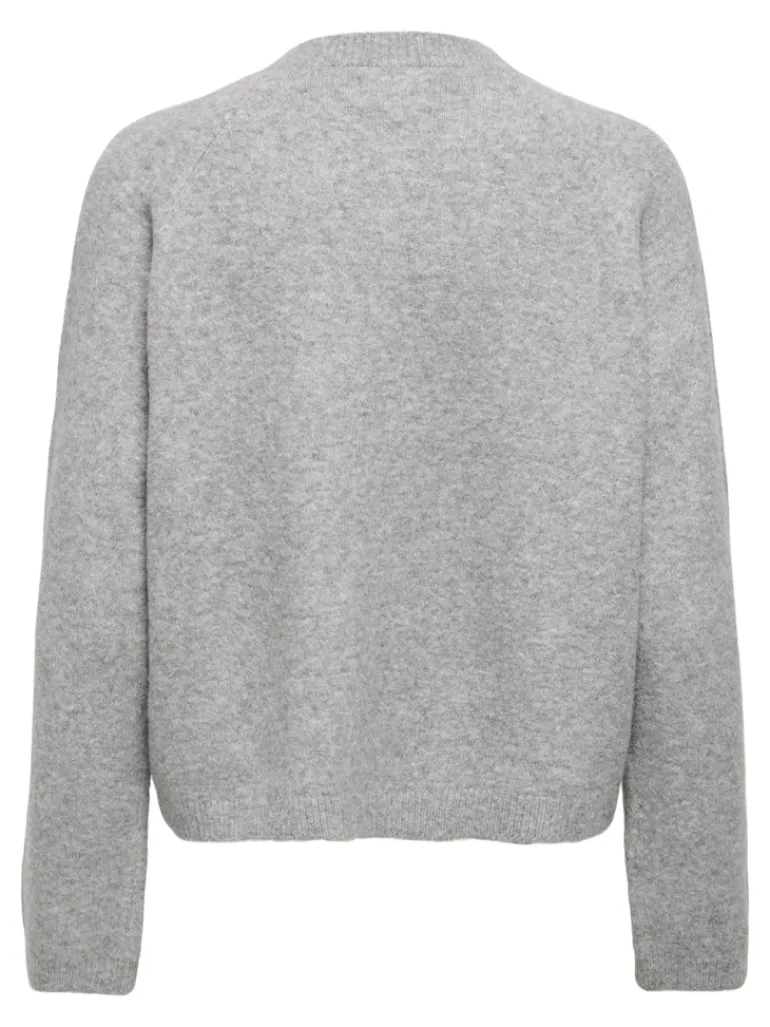 ONLPIEMONTE L/S CARDIGAN KNT NOOS light grey melange