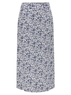ONLPIPER LIFE MIDI SLIT SKIRT PTM naval academy