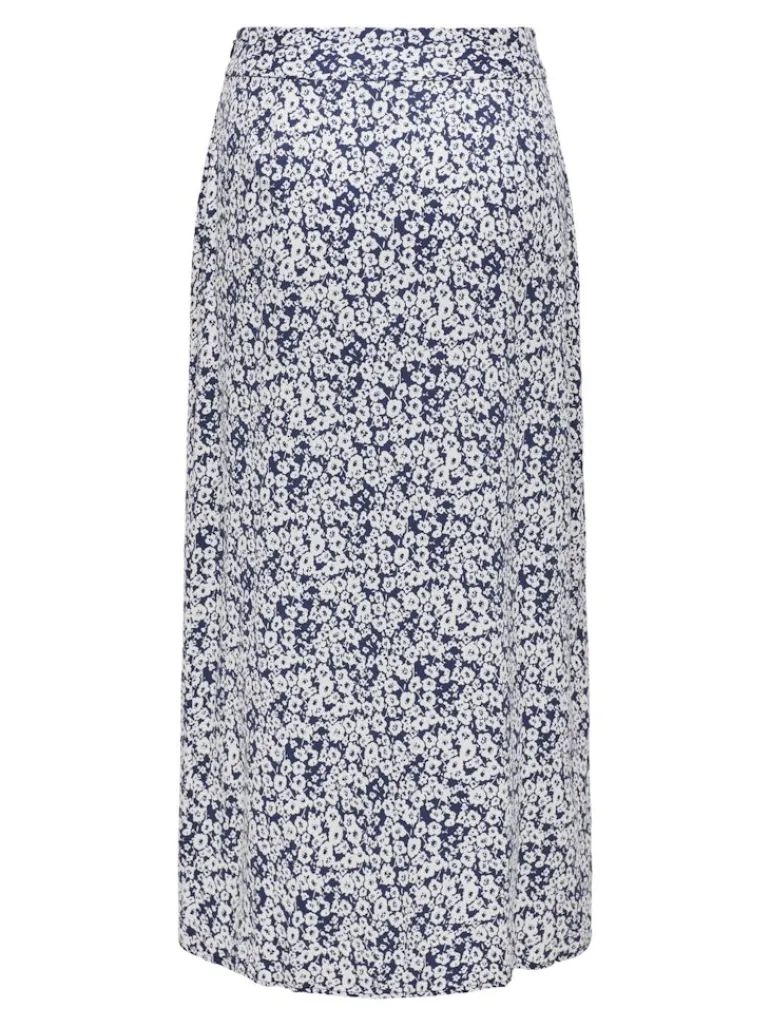 ONLPIPER LIFE MIDI SLIT SKIRT PTM naval academy