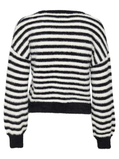 ONLPIUMO L/S PULLOVER KNT NOOS black2