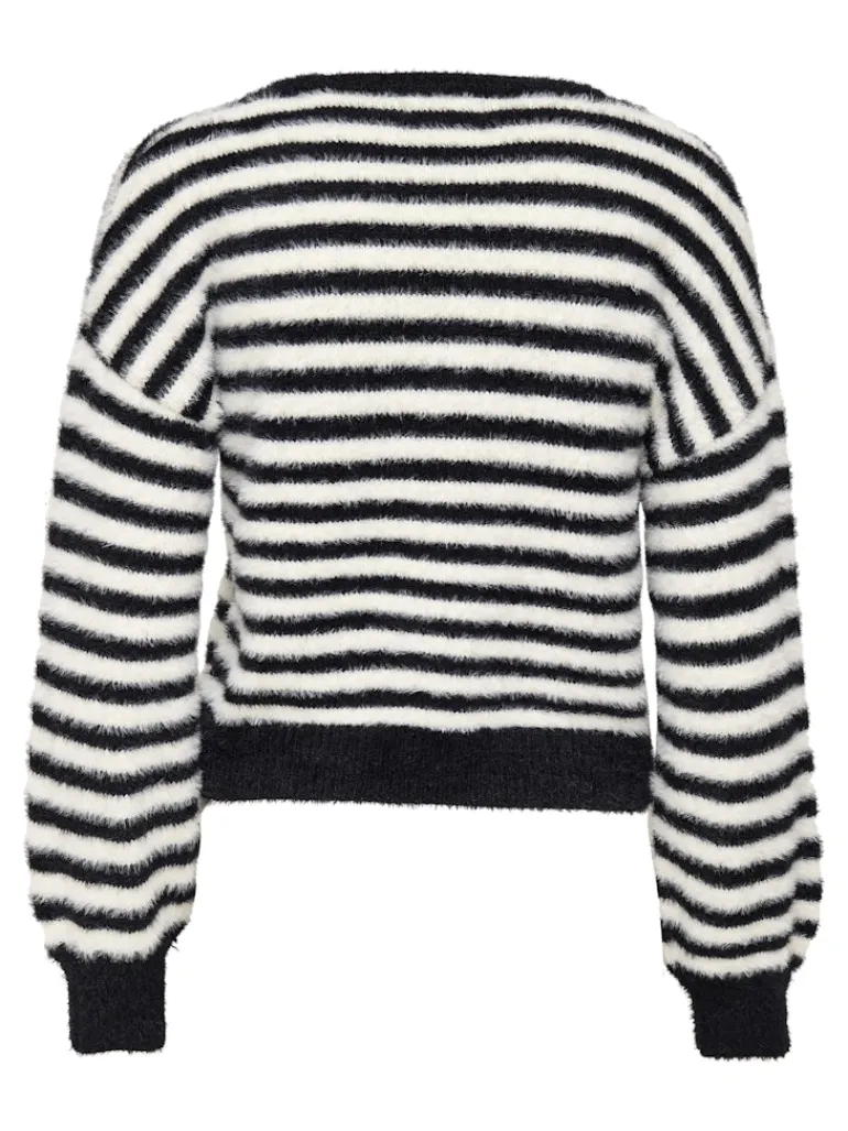 ONLPIUMO L/S PULLOVER KNT NOOS black2