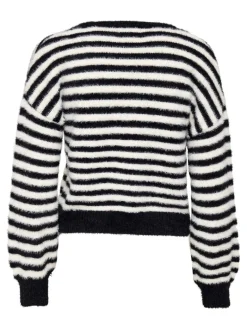 ONLPIUMO L/S PULLOVER KNT NOOS black2