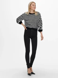 ONLPIUMO L/S PULLOVER KNT NOOS black2