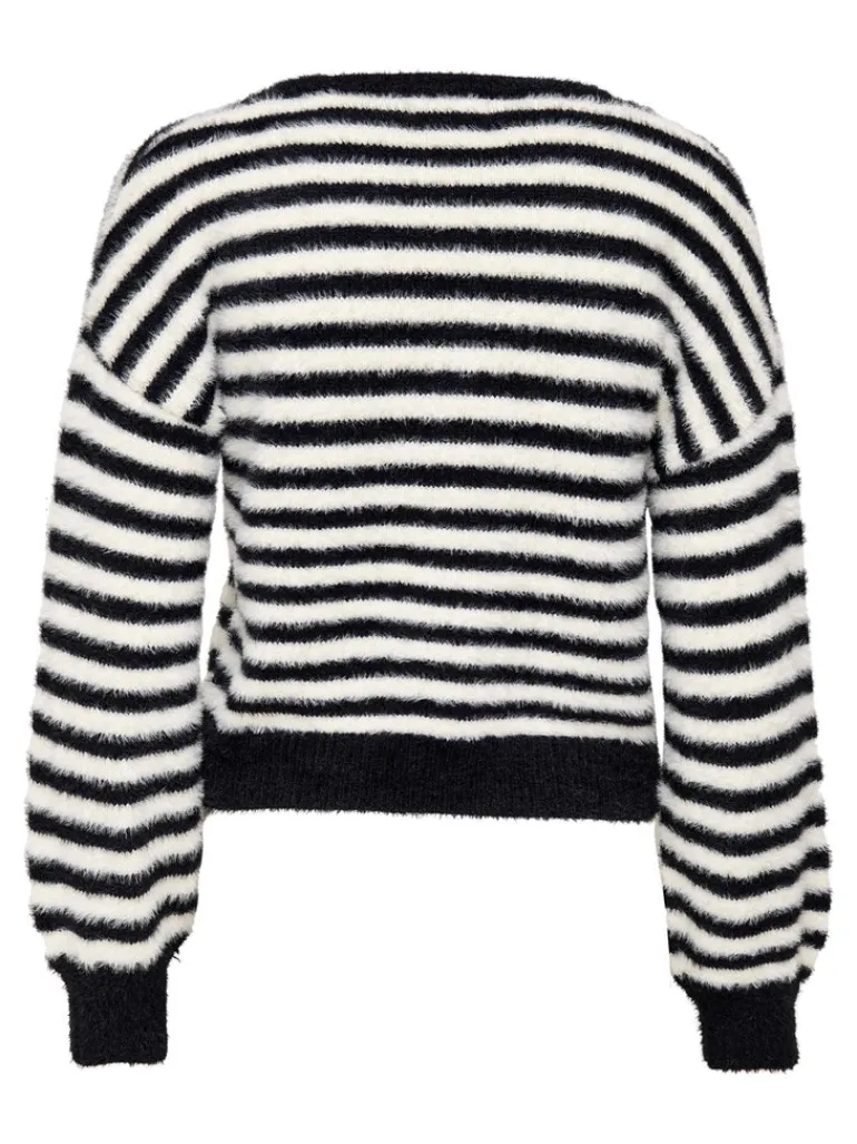 ONLPIUMO L/S PULLOVER KNT NOOS black2