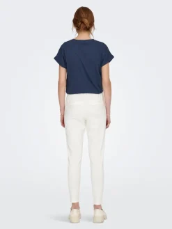 ONLPOPTRASH EASY COL PANT PNT NOOS cloud dancer