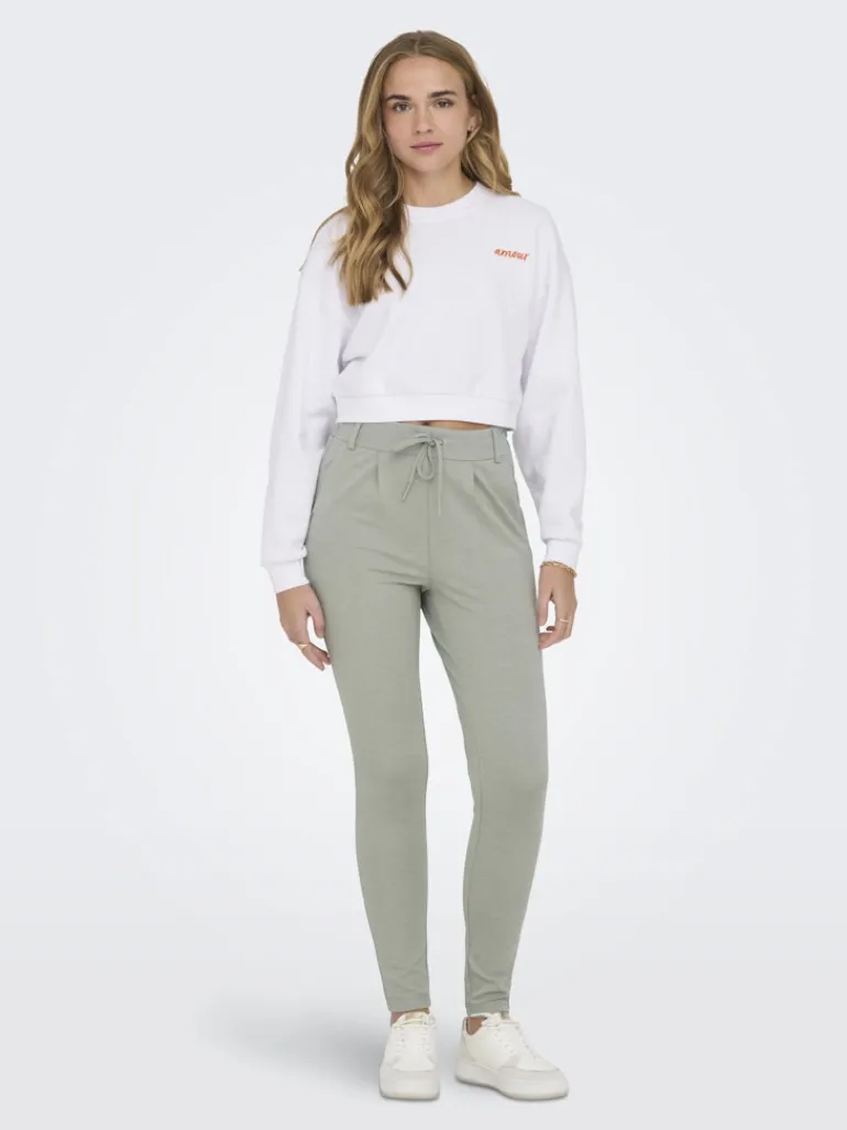 ONLPOPTRASH EASY COL PANT PNT NOOS lily pad
