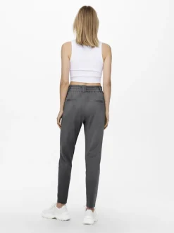 ONLPOPTRASH EASY COL PANT PNT NOOS dark grey melange