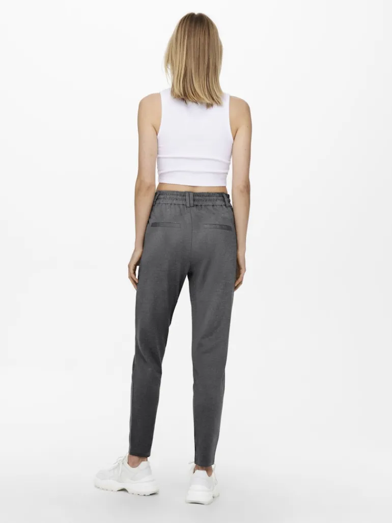 ONLPOPTRASH EASY COL PANT PNT NOOS dark grey melange