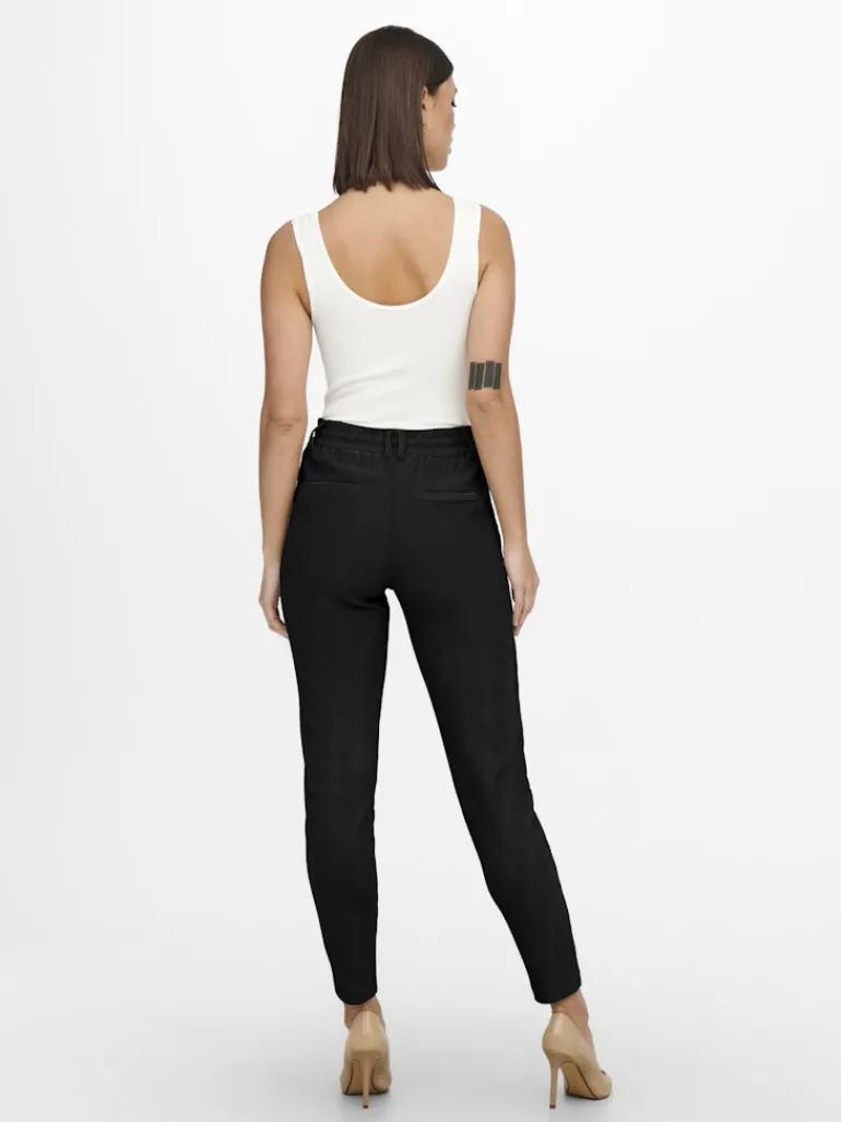 ONLPOPTRASH-SALLY EASY MW RIB PNT NOOS black