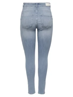 ONLPOWER MID PUSH UP SK DNM AZG944 NOOS special bright blue denim
