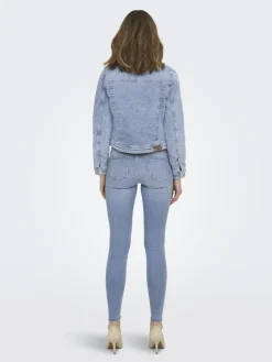 ONLPOWER MID PUSH UP SK DNM AZG944 NOOS special bright blue denim