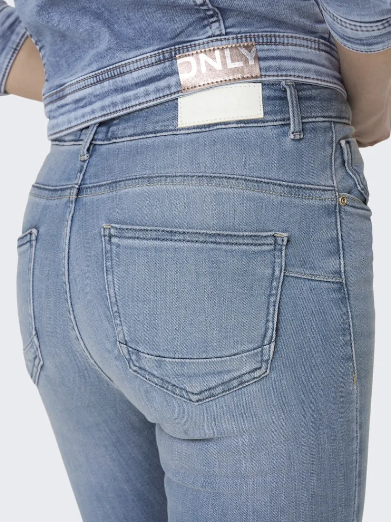 ONLPOWER MID PUSH UP SK DNM AZG944 NOOS special bright blue denim
