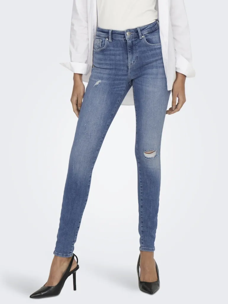 ONLPOWER MID SK PUSH DT DNM REA264 NOOS medium blue denim