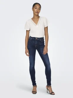 ONLPUSH SHAPE REG SK DNM AZG683NOOS dark blue denim