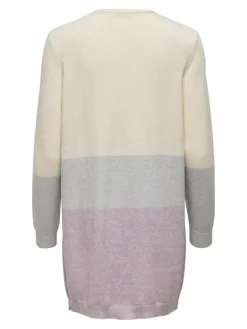ONLQUEEN L/S LONG CARDIGAN KNT NOOS hellrosa1
