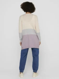 ONLQUEEN L/S LONG CARDIGAN KNT NOOS hellrosa1