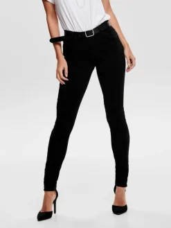 ONLRAIN REG SKINNY DNM NOOS black denim
