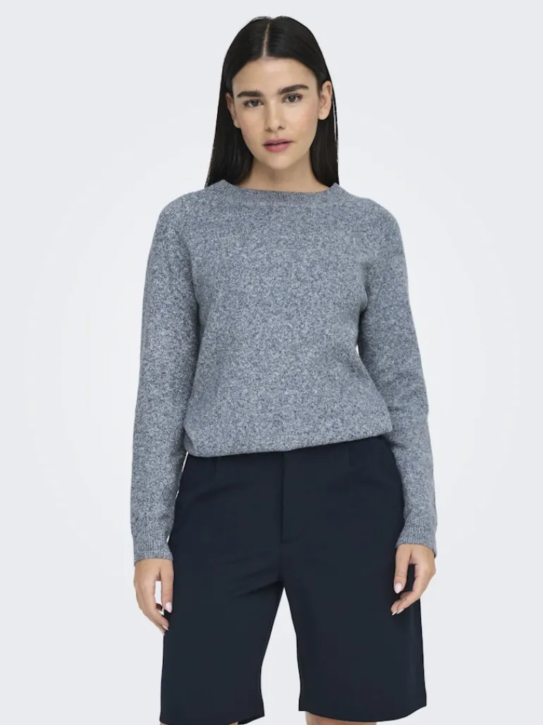 ONLRICA LIFE L/S PULLOVER KNT NOOS moonlit ocean