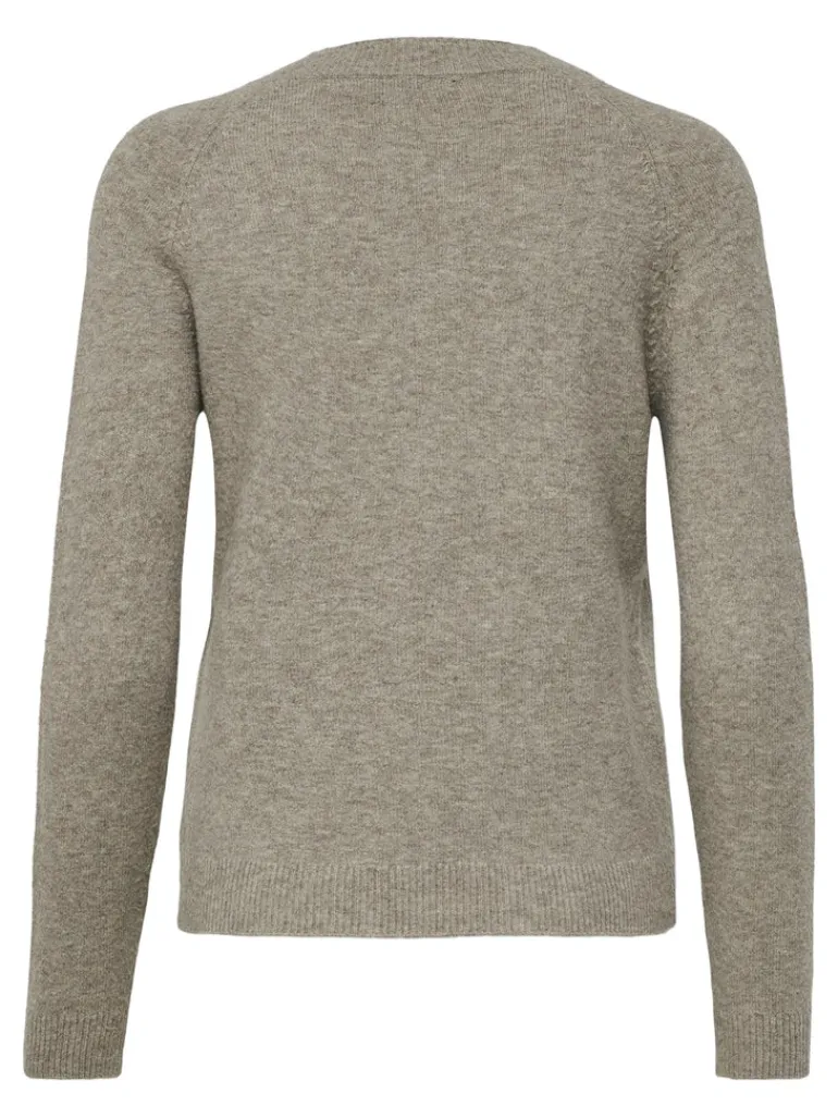 ONLRICA LIFE L/S PULLOVER KNT NOOS beige