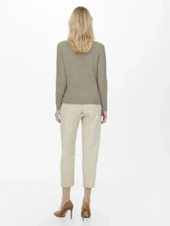 ONLRICA LIFE L/S PULLOVER KNT NOOS beige