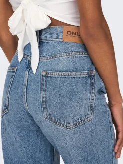 ONLROBYN MW STR LO AK DNM DOT536 NOOS medium blue denim