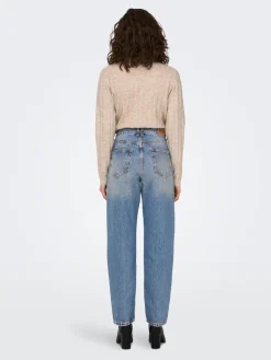 ONLROBYN MW STR LO AK DNM DOT536 NOOS medium blue denim