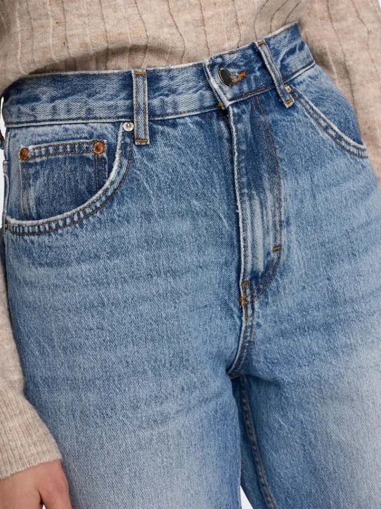 ONLROBYN MW STR LO AK DNM DOT536 NOOS medium blue denim