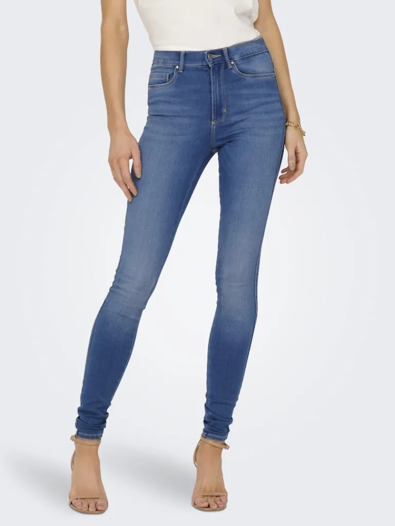 ONLROYAL HW SK DNM BJ369 NOOS light medium blue denim
