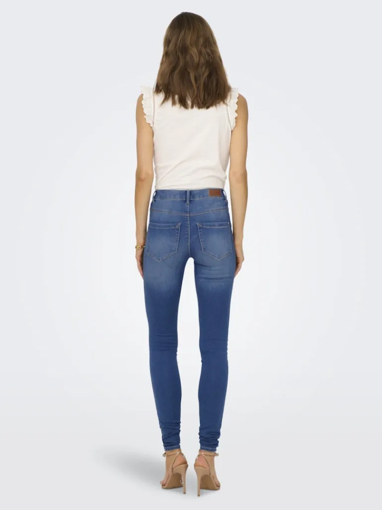 ONLROYAL HW SK DNM BJ369 NOOS light medium blue denim
