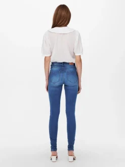 ONLROYAL HW SK DNM BJ369 NOOS light medium blue denim