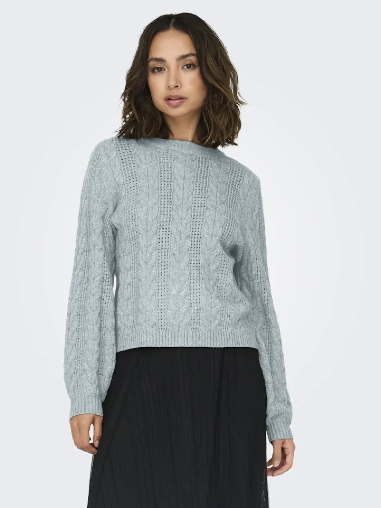ONLRUBINA LIFE LS CABLE O-NECK KNT NOOS arona