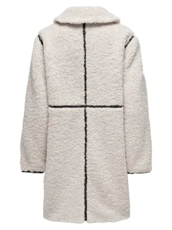 ONLRUBI SHEARLING COAT CS OTW pumice stone