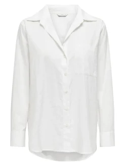 ONLSALINA L/S SHIRT WVN NOOS cloud dancer