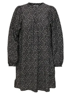 ONLSANDY LIFE L/S DRESS PTM black 2