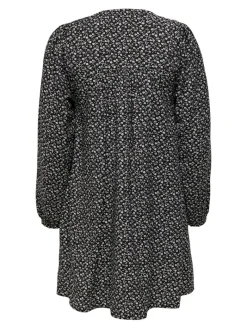 ONLSANDY LIFE L/S DRESS PTM black 2
