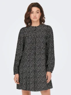 ONLSANDY LIFE L/S DRESS PTM black 2