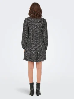 ONLSANDY LIFE L/S DRESS PTM black 2