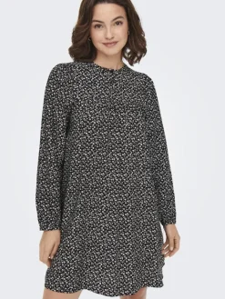 ONLSANDY LIFE L/S DRESS PTM black 2