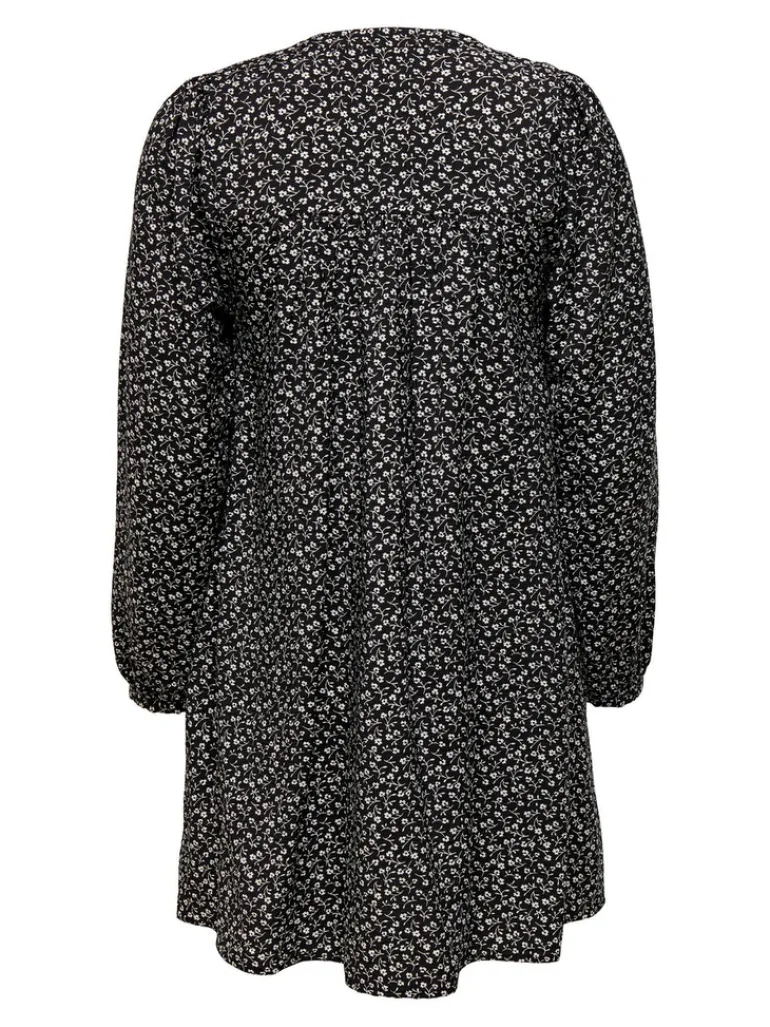 ONLSANDY LIFE L/S DRESS PTM black 2