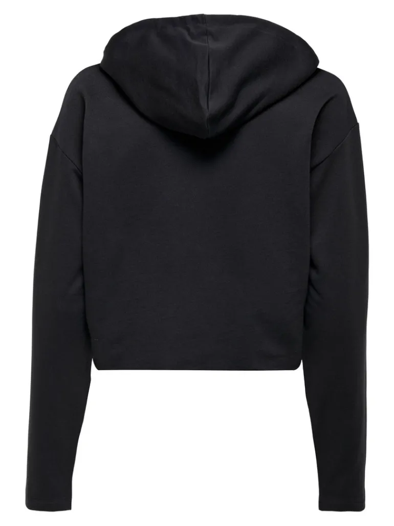 ONLSARAH UNB EMB HOOD SWEATSHIRT CS NN phantom