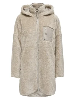 ONLSASCHA SHERPA JACKET LIFE OTW NOOS cuban sand
