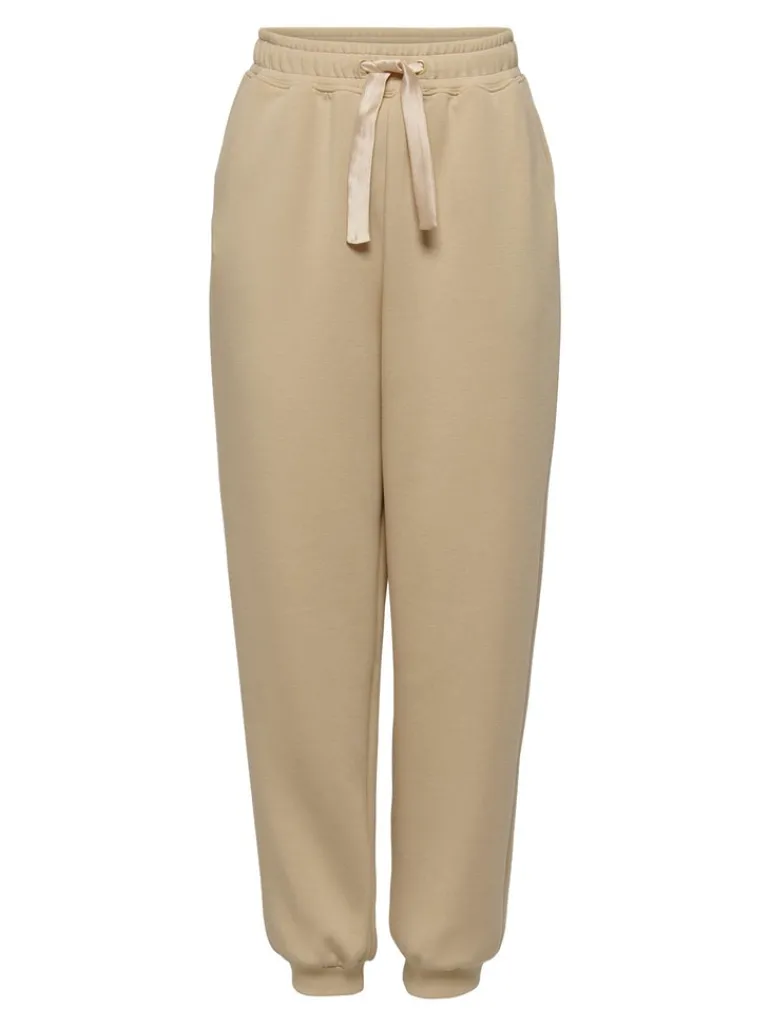 ONLSCARLETT SATEEN MIX PANT SWT irish cream