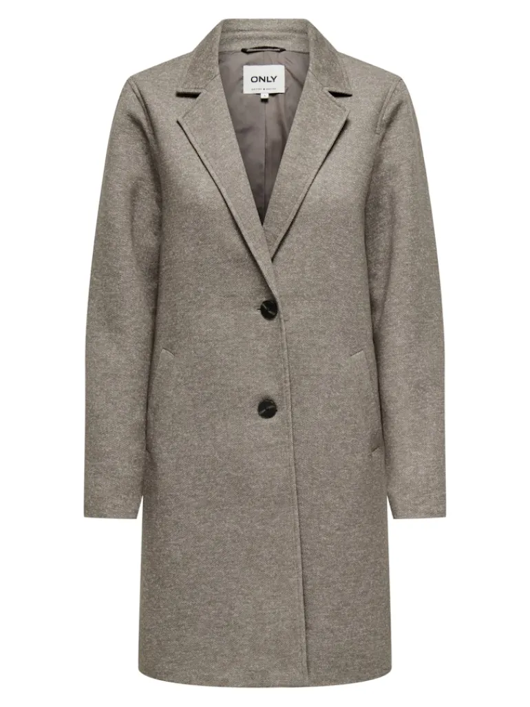 ONLSEDONA CARRIE COAT OTW NOOS walnut