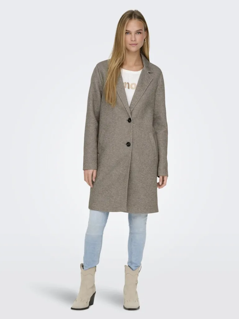 ONLSEDONA CARRIE COAT OTW NOOS walnut