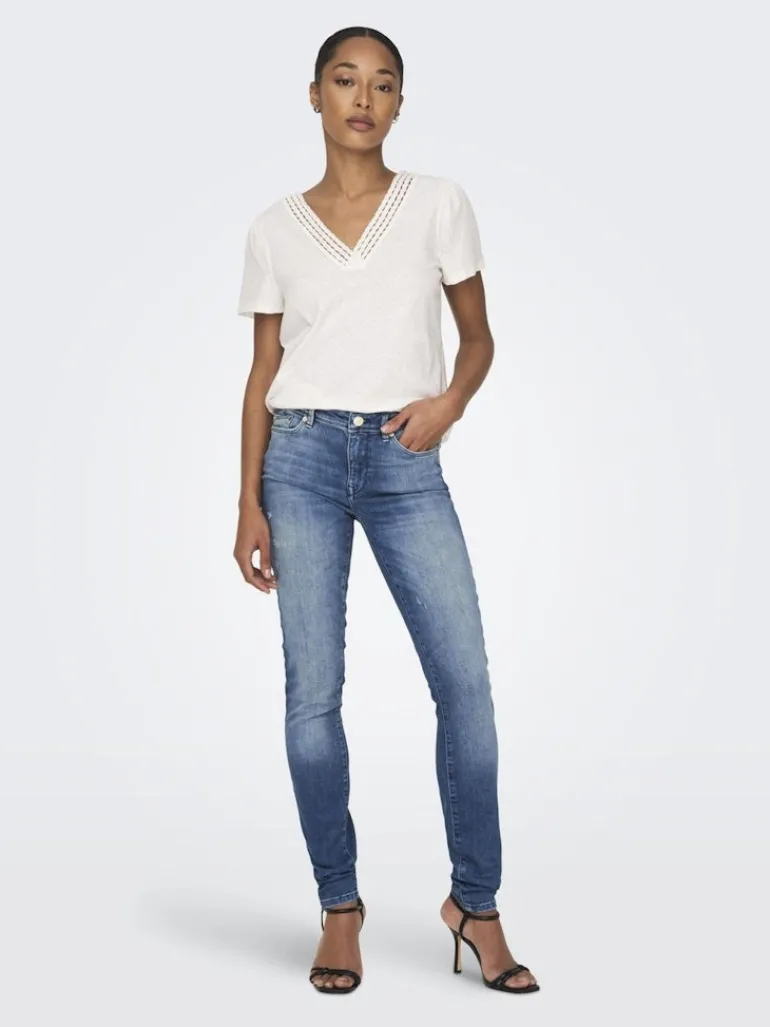 ONLSHAPE LIFE REG SKINNY DNM REA540 NOOS medium blue denim