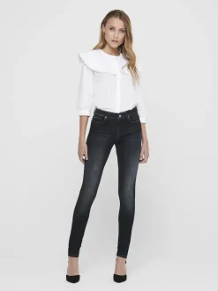 ONLSHAPE REG SKINNY REA095 NOOS black denim