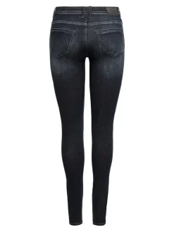 ONLSHAPE REG SKINNY REA095 NOOS black denim