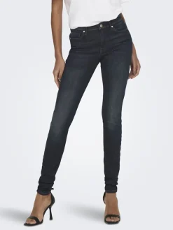 ONLSHAPE REG SKINNY REA095 NOOS black denim