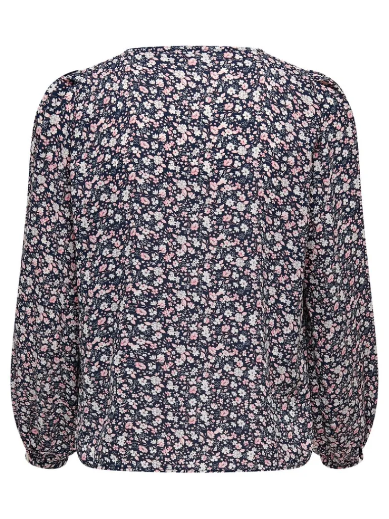 ONLSONJA LIFE L/S BUTTON TOP PTM night sky2
