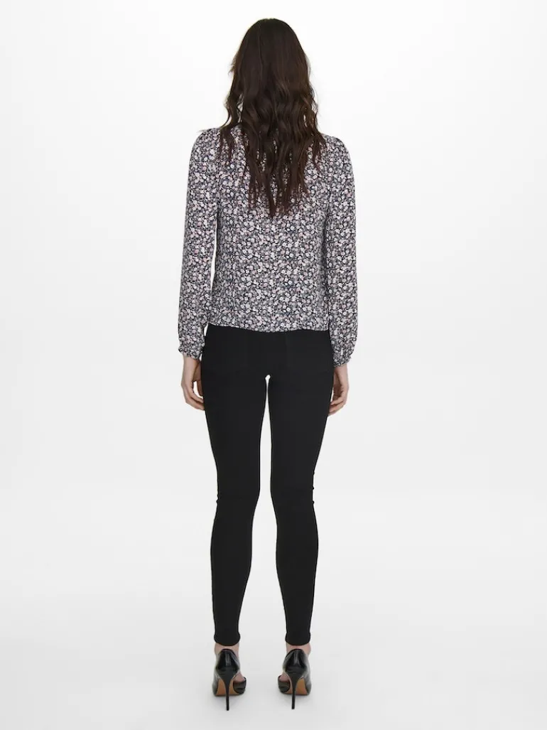 ONLSONJA LIFE L/S BUTTON TOP PTM night sky2